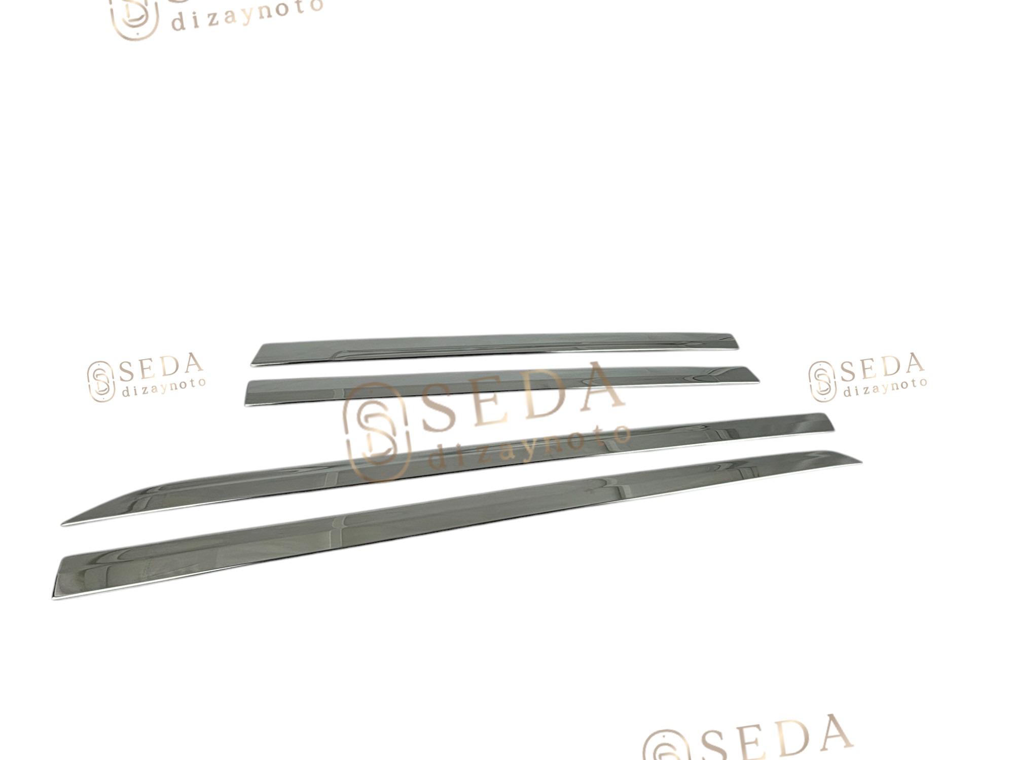 VW Tiguan Suv 2016 > Yan Kapı Çıtası 4 Prç. P. Çelik - Görsel 4