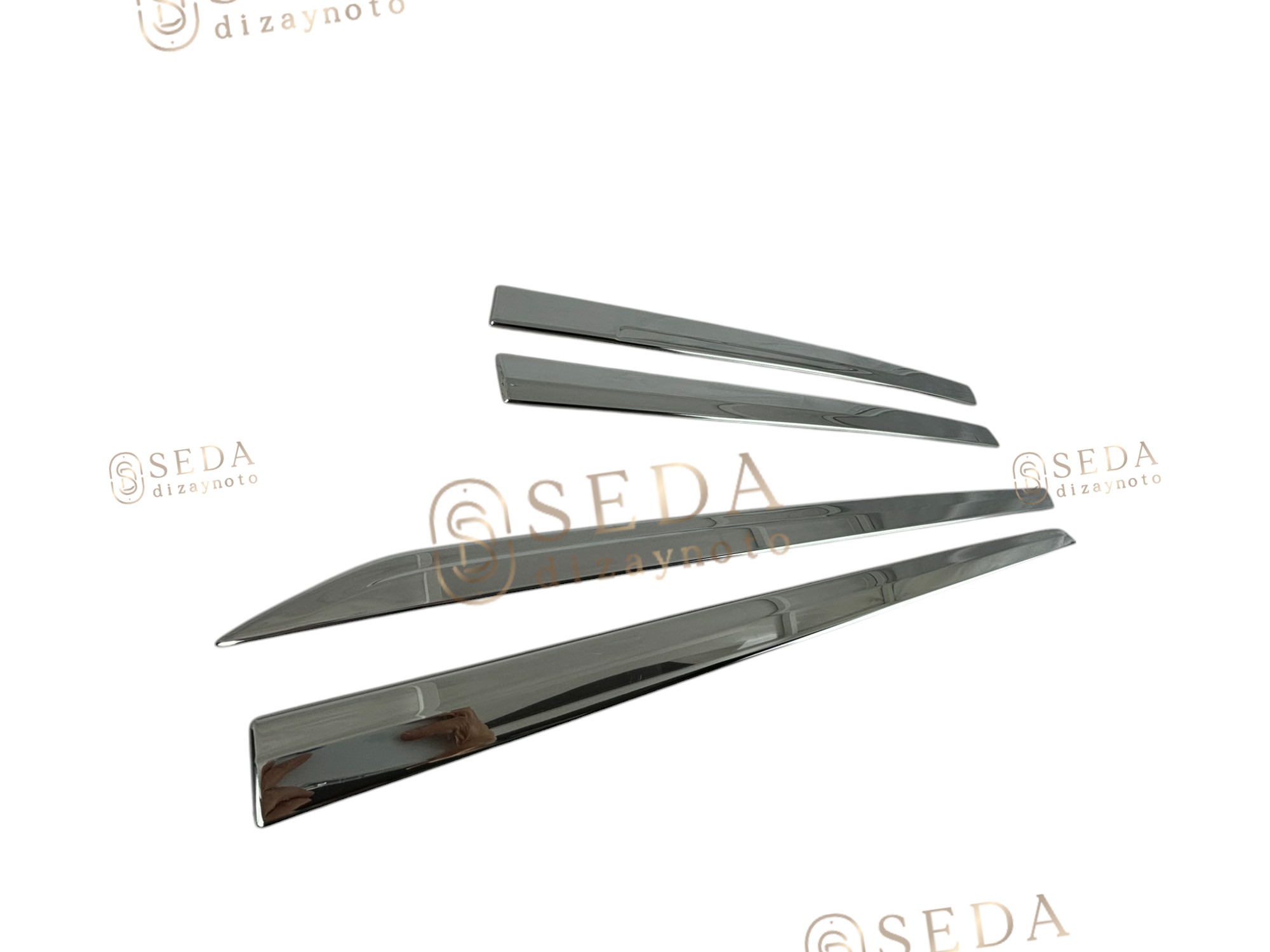 VW Tiguan Suv 2016 > Yan Kapı Çıtası 4 Prç. P. Çelik